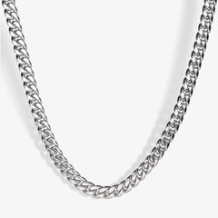 CUBAN CHAIN - SILVER - 10MM